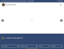 Tablet Screenshot of goldendreams.in